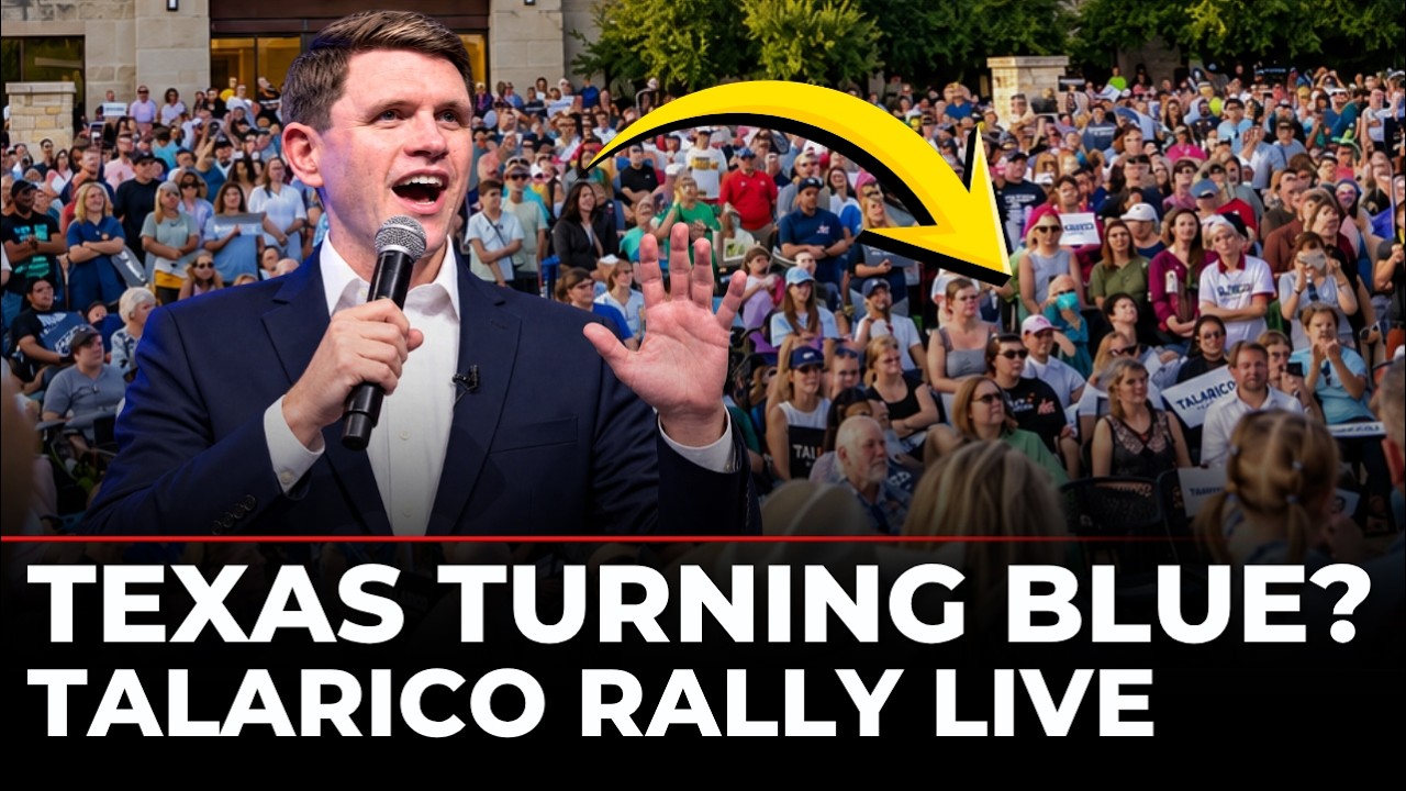 LIVE: James Talarico's Major Houston Rally | Texas | Midterms