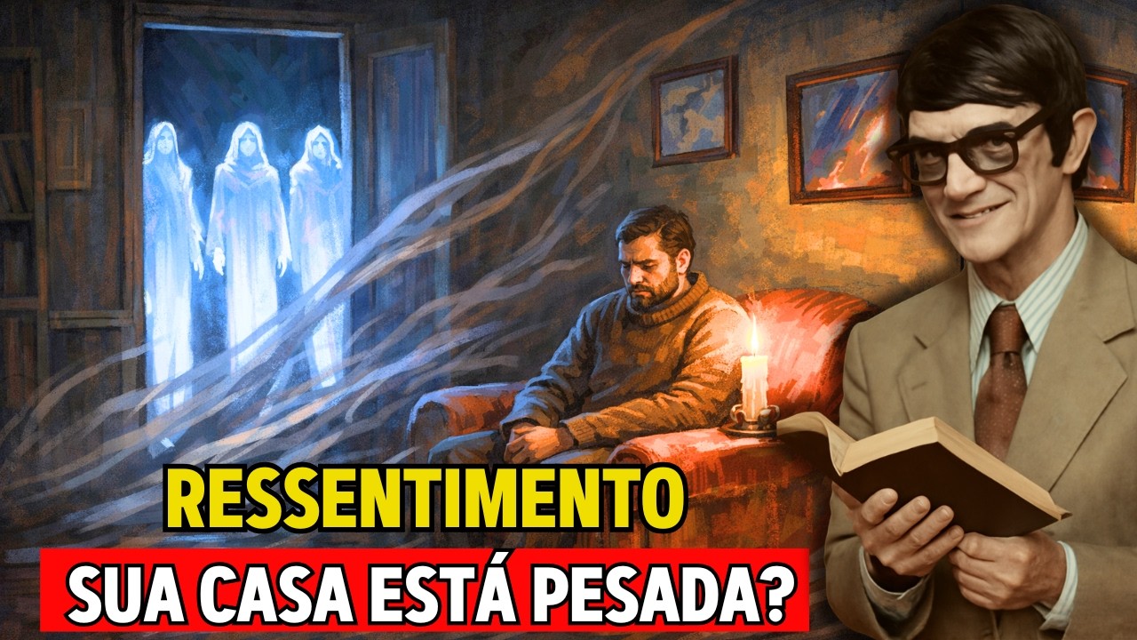 CHICO XAVIER ALERTA: O PERIGO ESPIRITUAL DE GUARDAR RESSENTIMENTO EM CASA