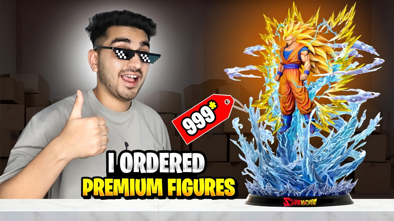 I ORDERED PREMIUM ANIME ACTION FIGURES IN BUDGET 🤯