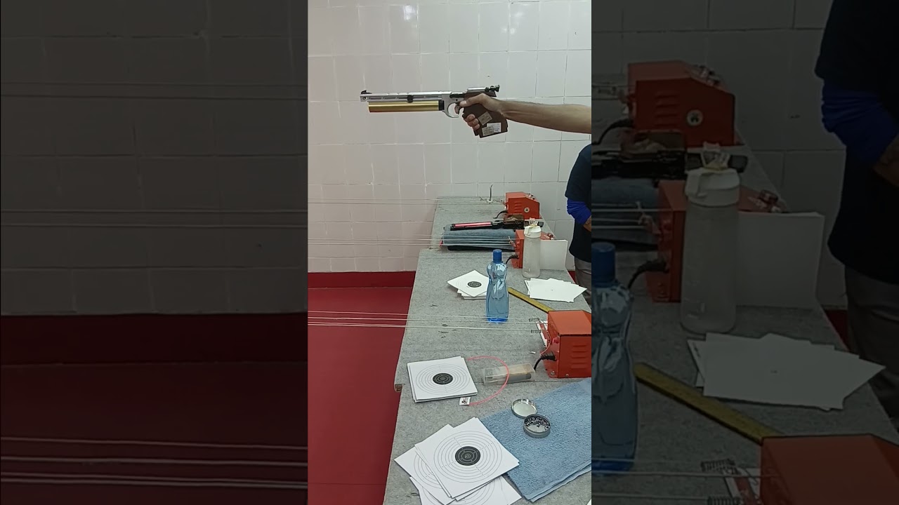 10M Air Pistol lifting technique