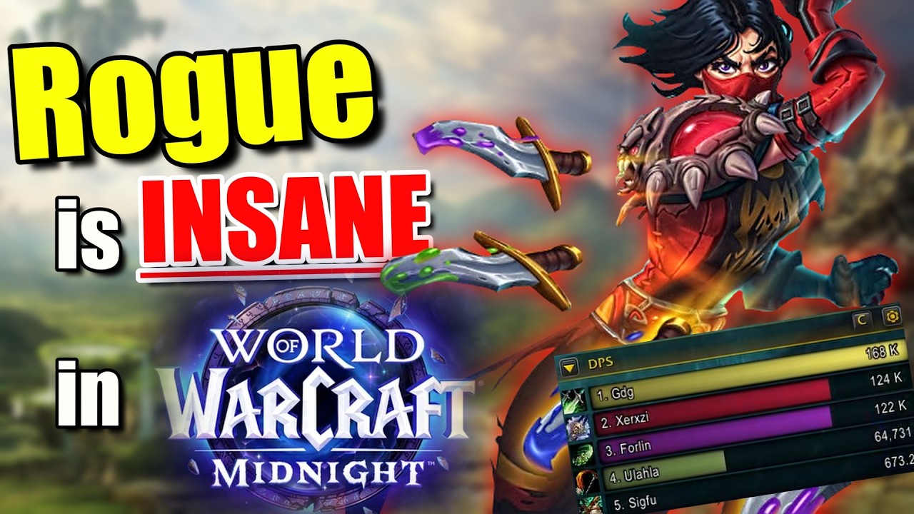 Разбойник выходит из-под контроля в полночь! Обзор класса World of Warcraft