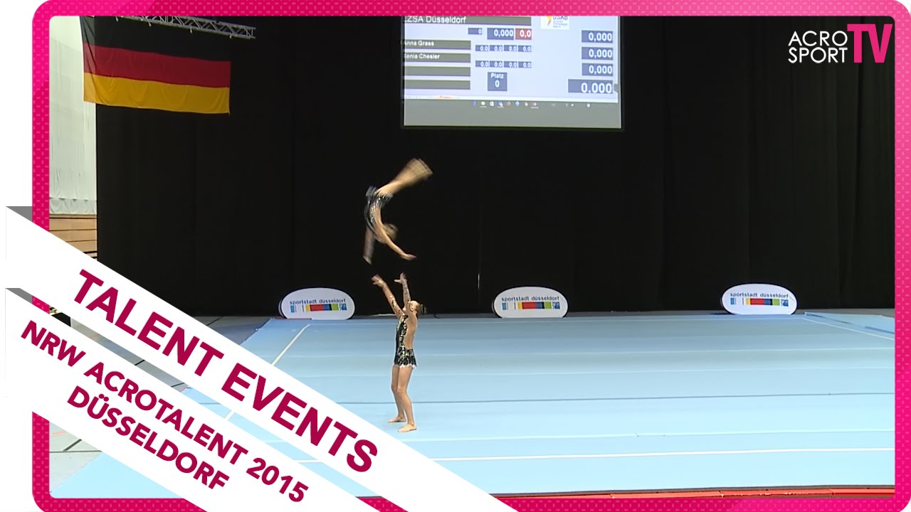 Grass, Chesler - LSZA Düsseldorf - NRW Akro Talent - Düsseldorf 2015