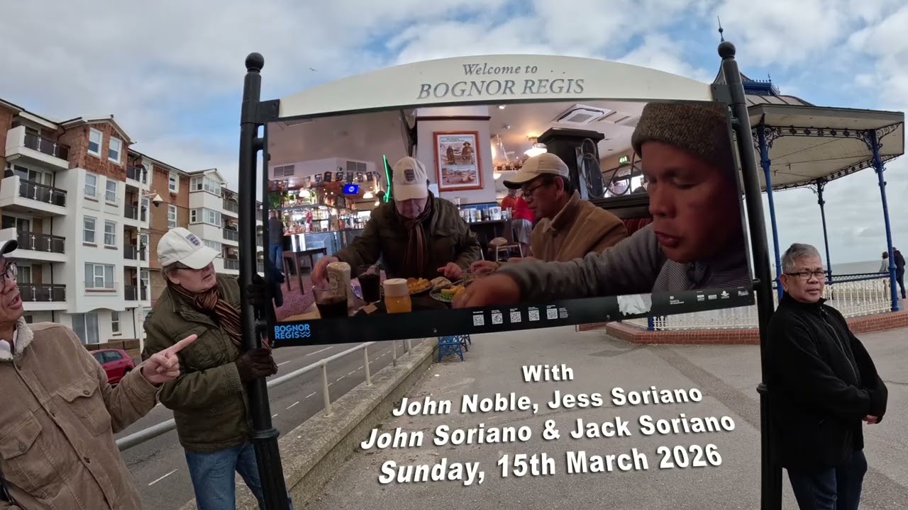 BOGNOR REGIS WITH 4Js (Jack, Jess, John S & John N)