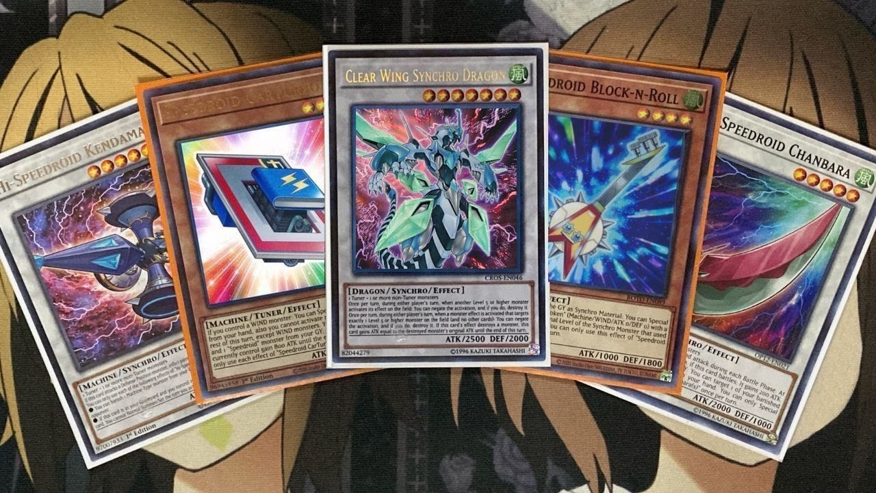 My Speedroid Yugioh Deck Profile for March 2021
