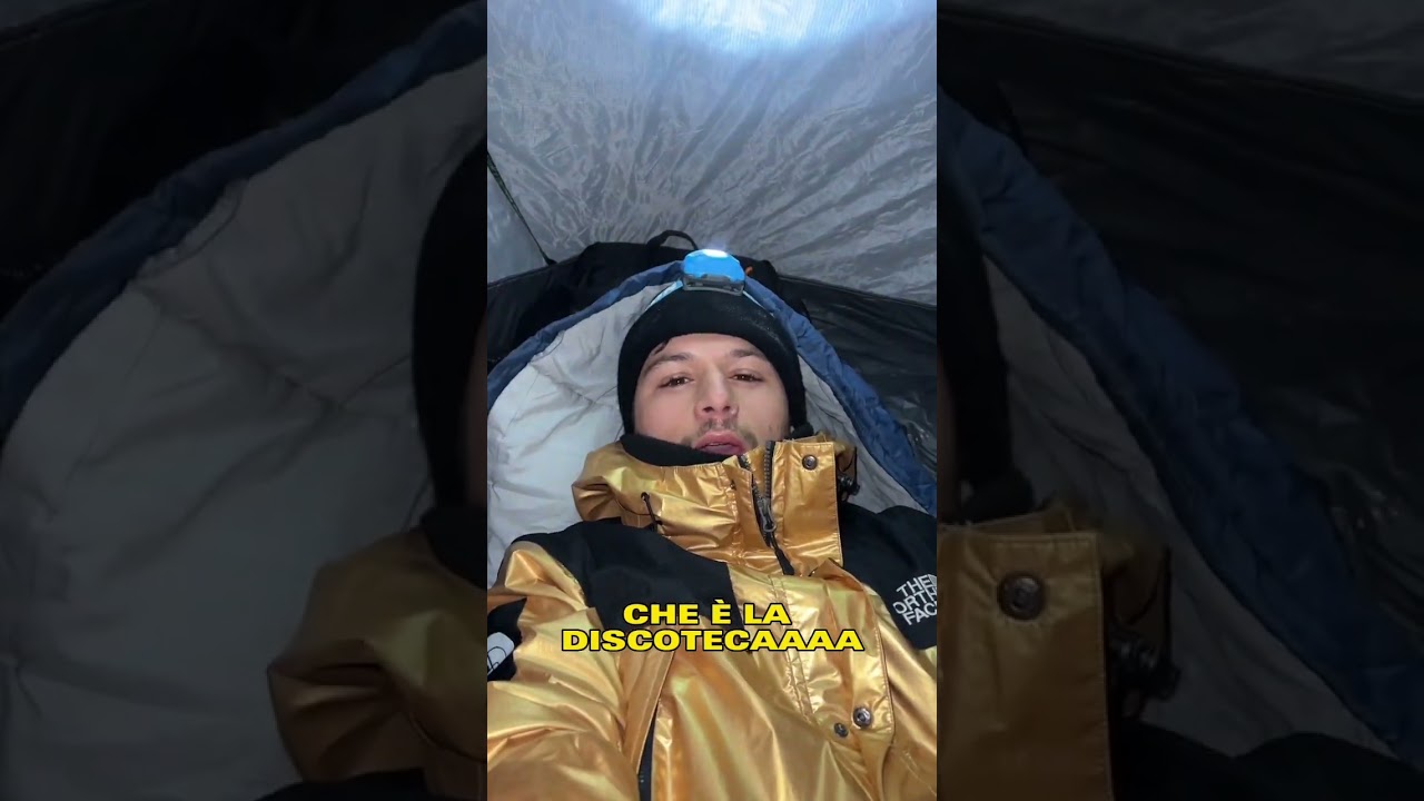 Dormire in tenda a -10! #van #vanlife #vantravel #vanlifestyle #vanlifers