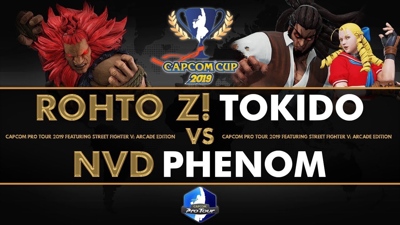 ROHTO Z! Tokido vs NVD Phenom - Capcom Cup 2019 Losers Quarters - CPT 2019