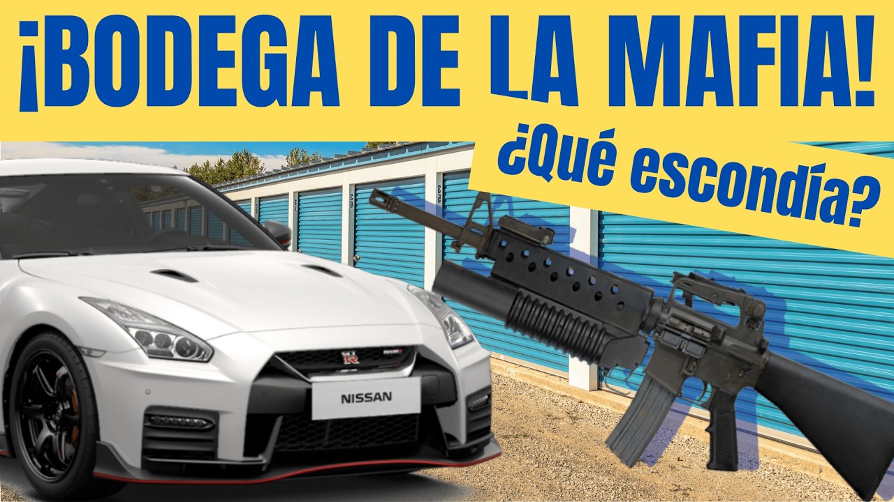 ¡BODEGA DE LA MAFIA! ¿Qué escondía? #bodega #hallazgo #coches #fierros #aventura #tuneado #carros