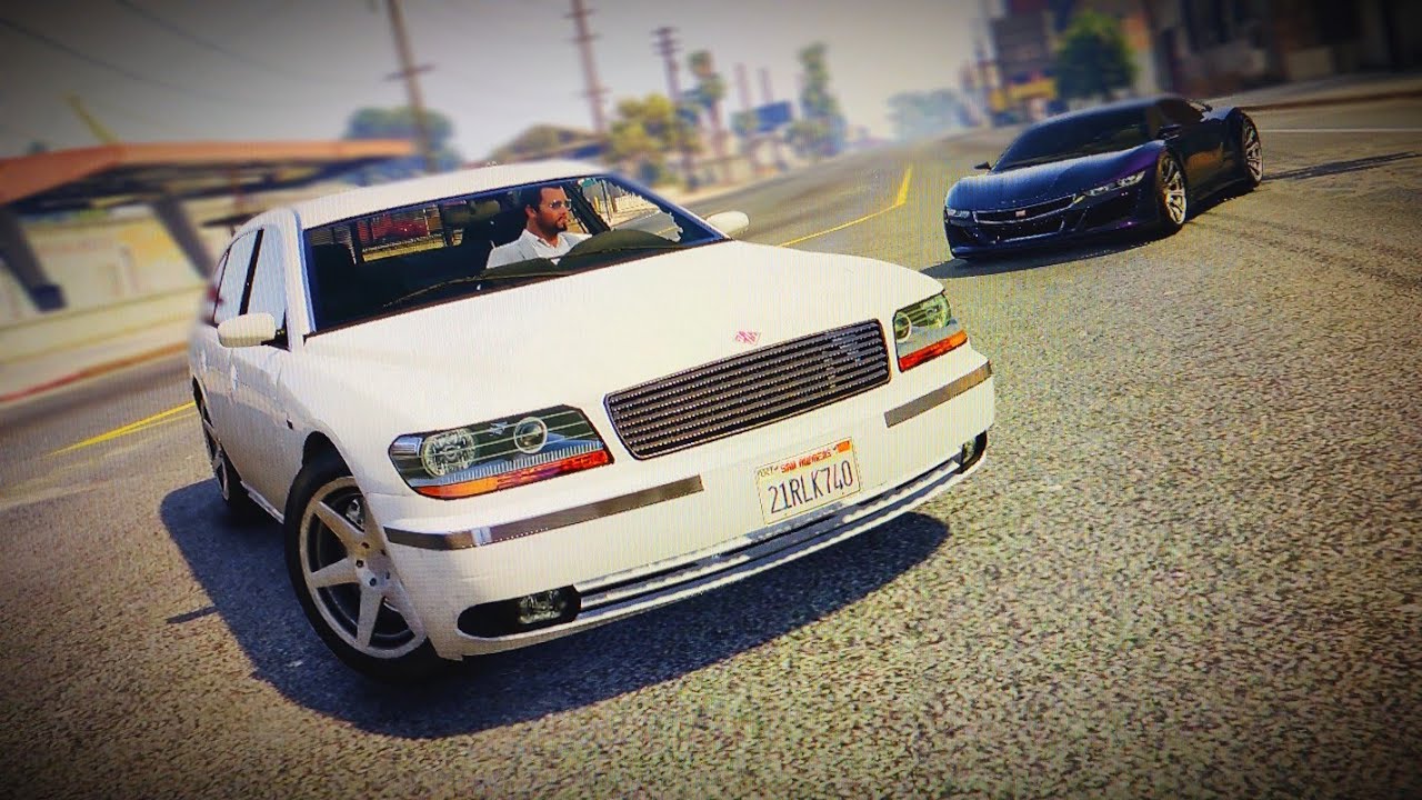 GTA 5 - Taarzan The Wonder Car - Chase Scene Recreation - San Kustom Garage!