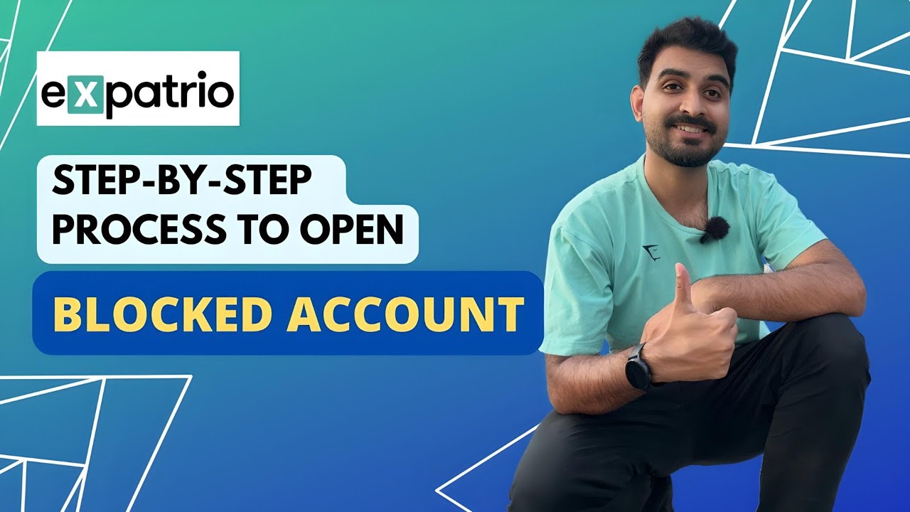 Step by Step: How to open Online Blocked Account with Expatrio 2025!