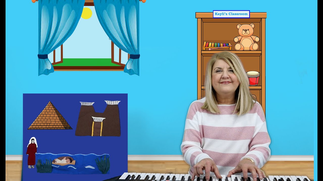 From slavery to freedom-Passover story time for children with songs and puppets.