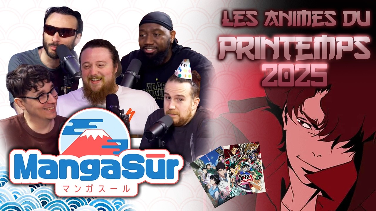 MANGA SÛR #36 : LES ANIMES DU PRINTEMPS 2025 ! LAZARUS LA PÉPITE ?