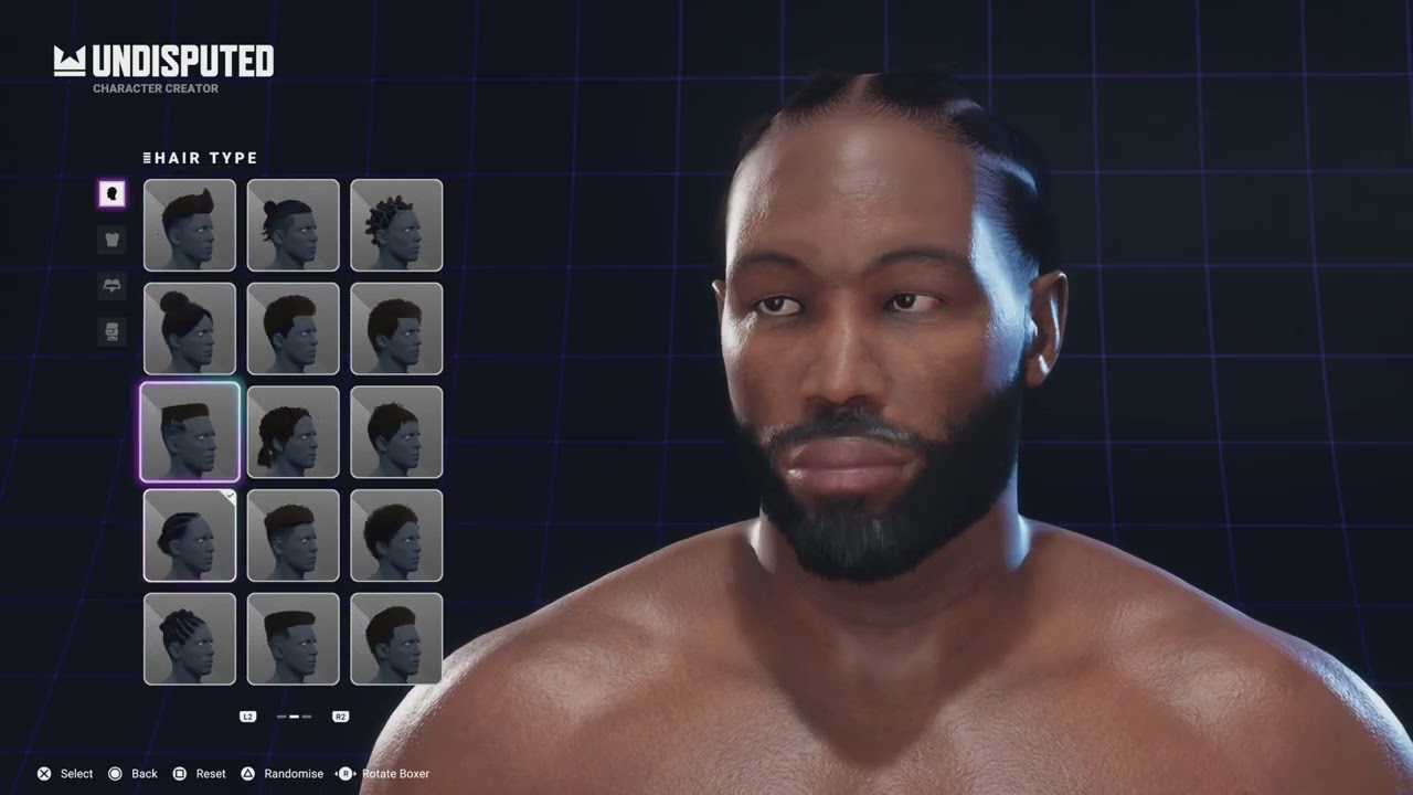 Lennox Lewis CAF (create a fighter) - Undisputed - PS5