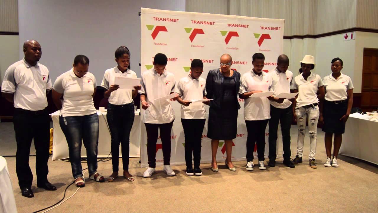 Video: New Ambassadors Take The transnet Foundation YEDP Pledge #TransnetCares