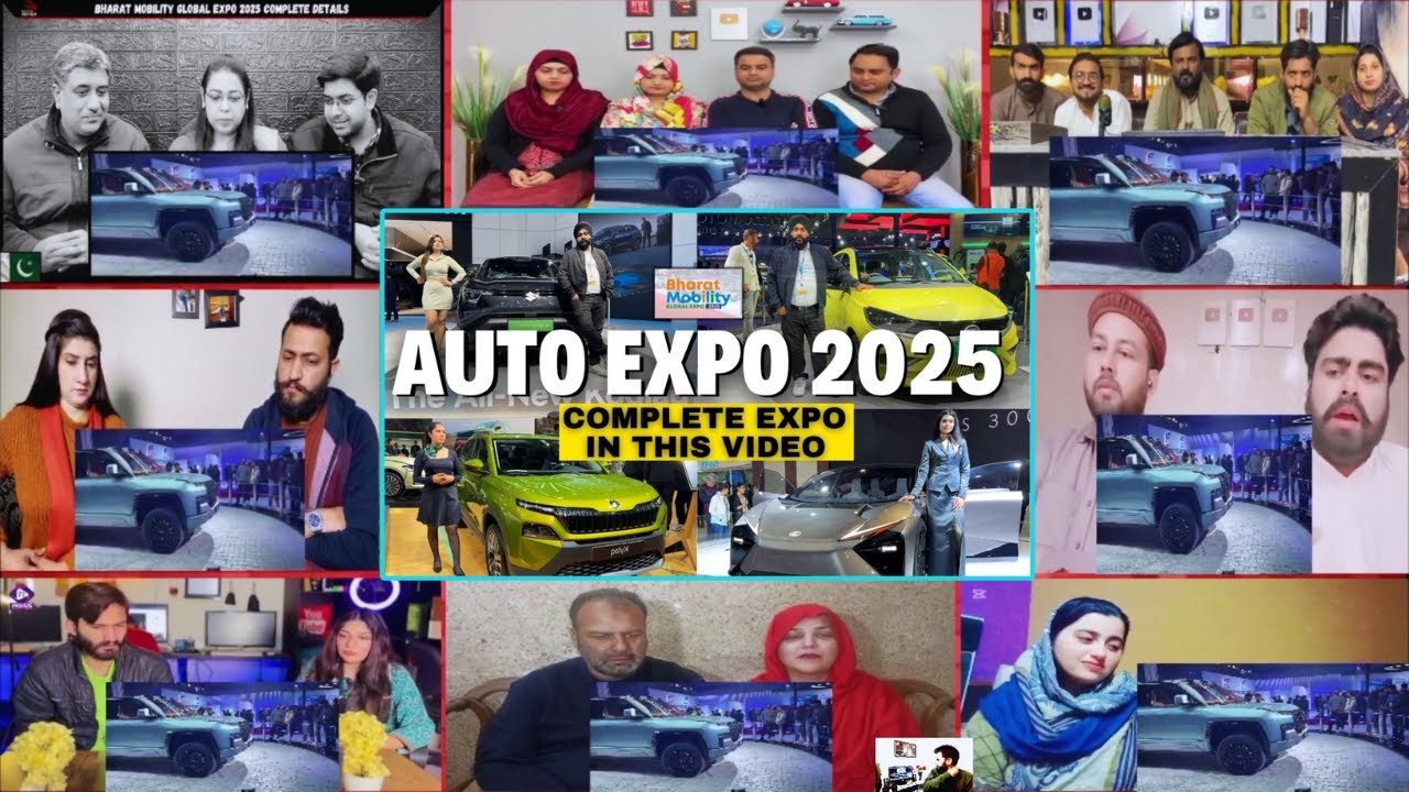 Bharat Mobility Global Expo 🇮🇳 2025 Complete Details ❤️ || Auto Expo 2025 🔥 || Pakistani Reaction