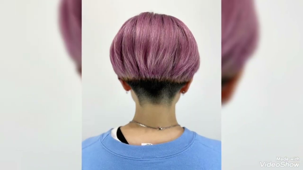 Most Favourite Short Nape Shaved Bob Haircuts for All Women/Nape Shaved Short Haircuts 