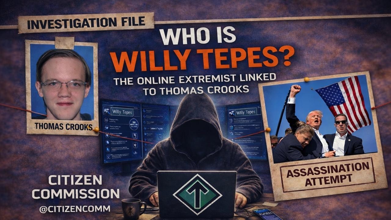 Trump Butler, PA Shooter Thomas Crooks Extremist Link Exposed: WHO IS WILLY TEPES?