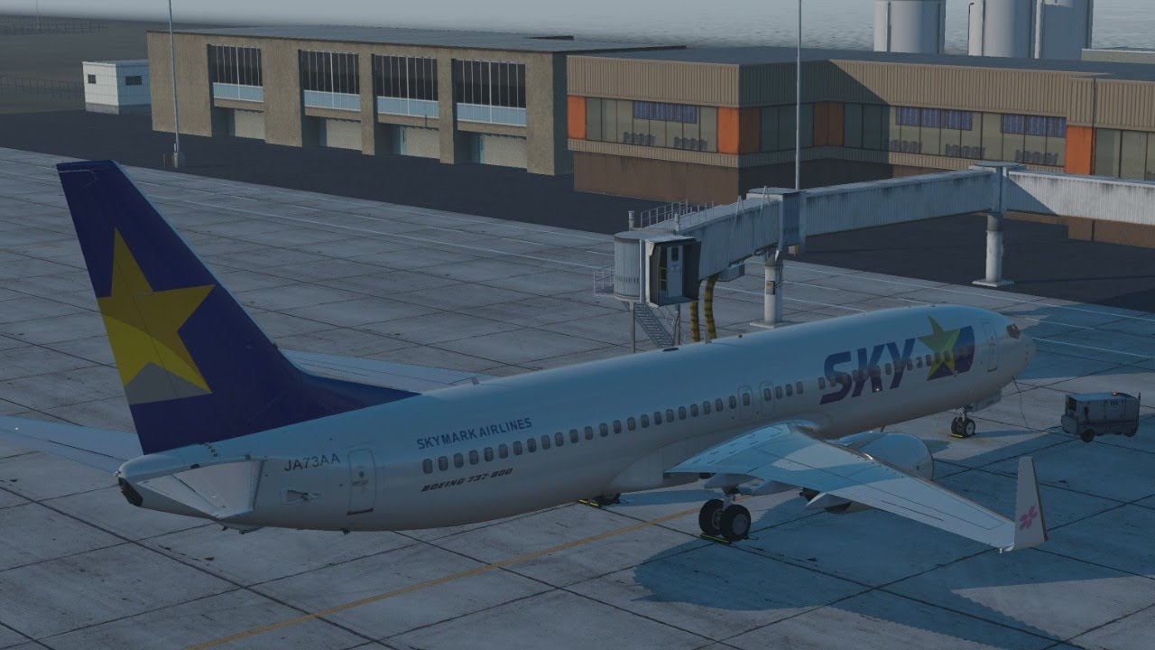 【X-Plane11】長崎空港から神戸空港まで RJFU-RJBE　Zibo738