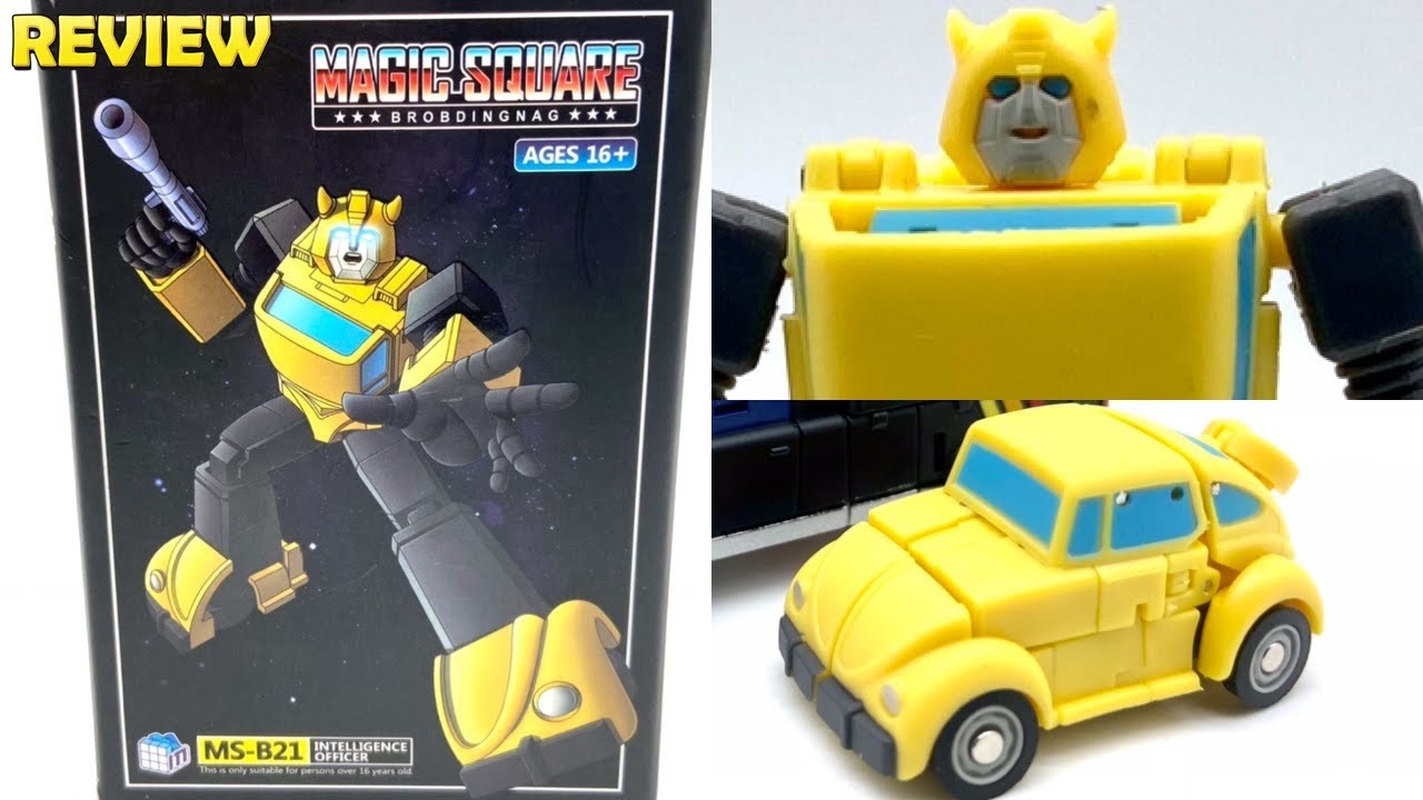 Magic Square MS-B21 Intelligence Officer (Bumblebee) Review.