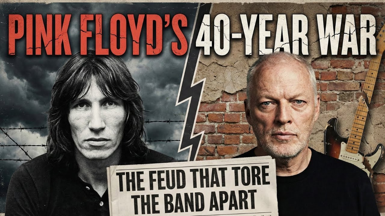 Roger Waters and David Gilmour created Pink Floyd... then DESTROYED each other for 40 years...
