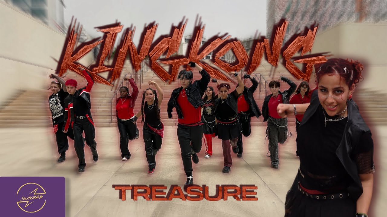 [DANCE COVER | ONE TAKE] KING KONG - TREASURE | FRANCE (by SUNDER)