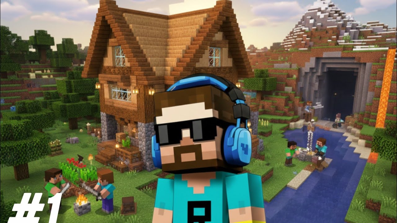 RADHYEENO is live! Minecraft survival journey play with subscribers