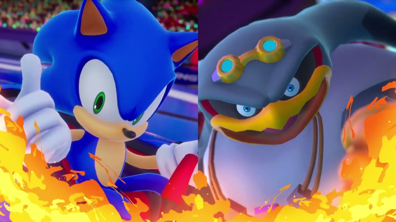 Sonic Racing Cross Worlds 1 (Why is Sonic in a car)