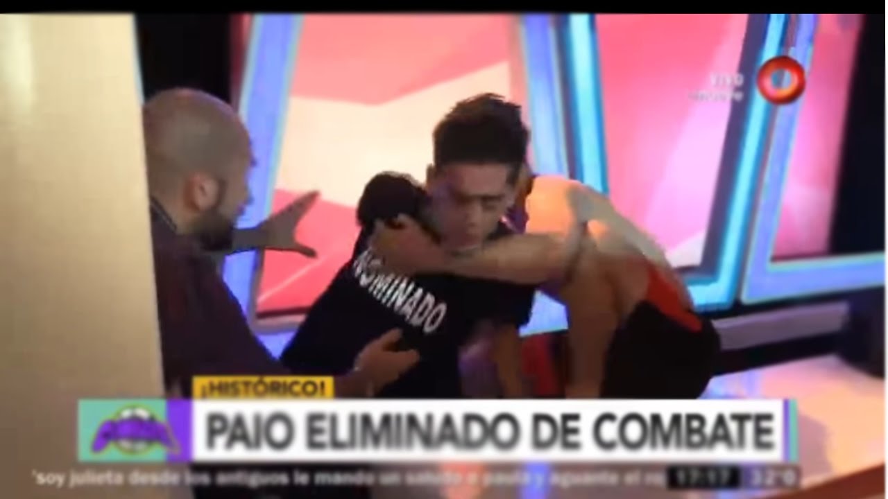 SERGIO SE VA DEL ESTUDIO DE COMBATE - PAIO ELIMINADO - YouCombate