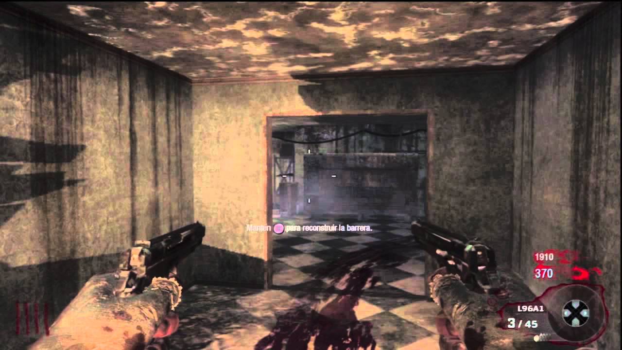 truco salir mapa  kino der toten , zombis  black ops