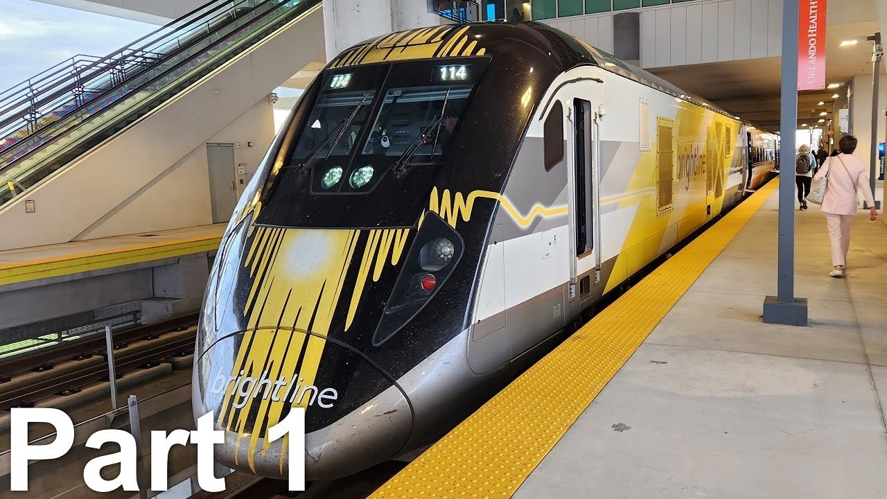 [4K] – Full Ride – Brightline – Southbound – Orlando – Miami – Part 1