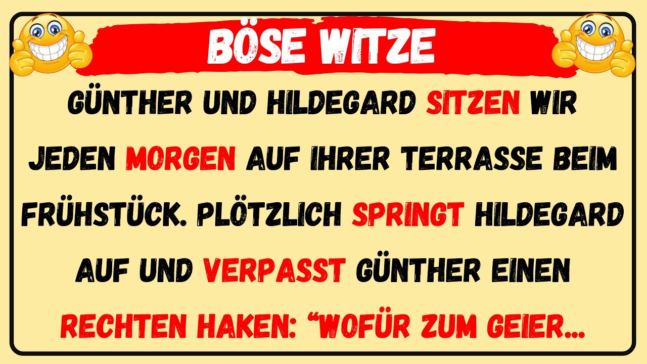 🤣 BESTER WITZ DES TAGES! - Hildegart spring auf und verpasst ihrem Mann...⎪Täglich Witzige Videos