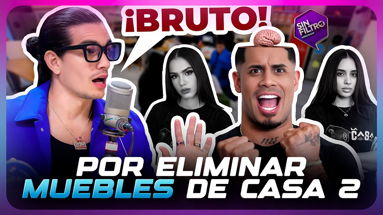 GIUSEPPE LLAMA BRUTO A MICHAEL FLORES POR ELIMINAR MUEBLES DE CASA DE ALOFOKE 2