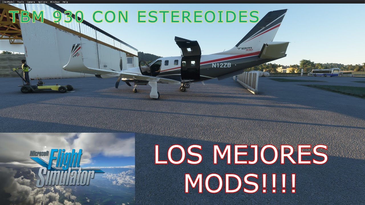 MSFS 2020 Los mejores Mods. para la TBM930|Escenario Freeware de la Morgal LEMR.