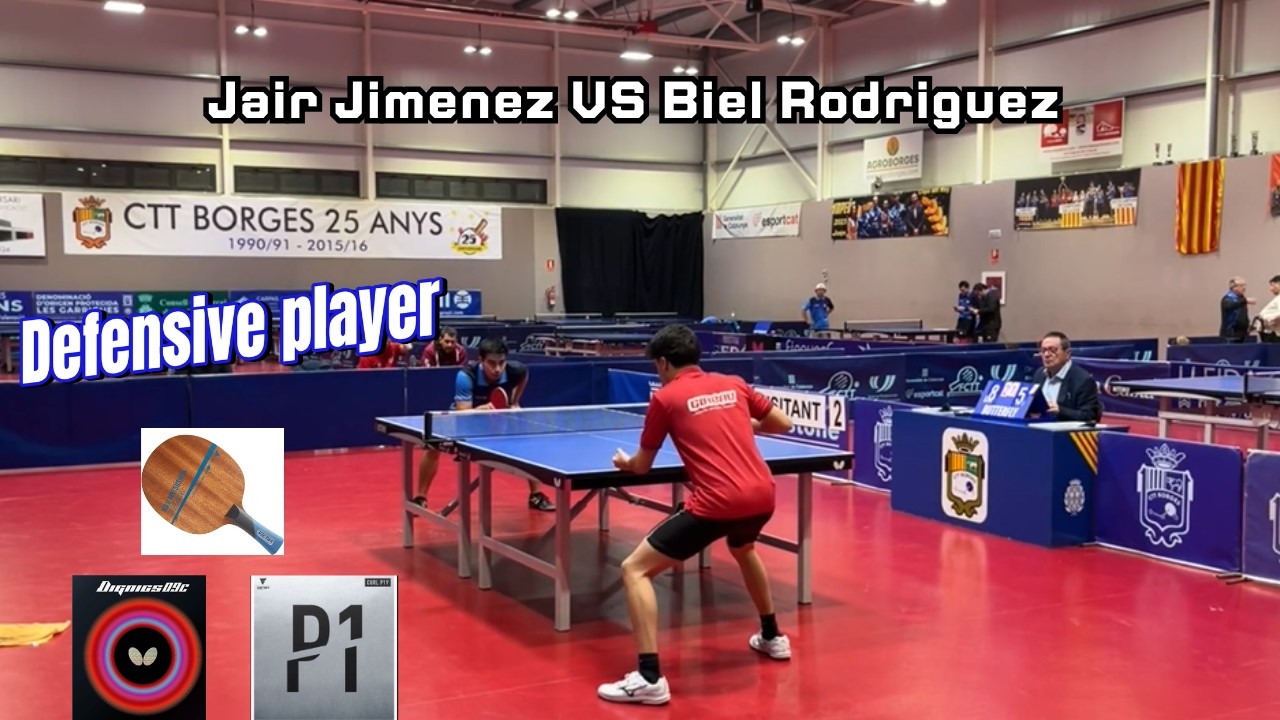 Jair Jimenez vs Biel Rodriguez. (Modern defensive player)