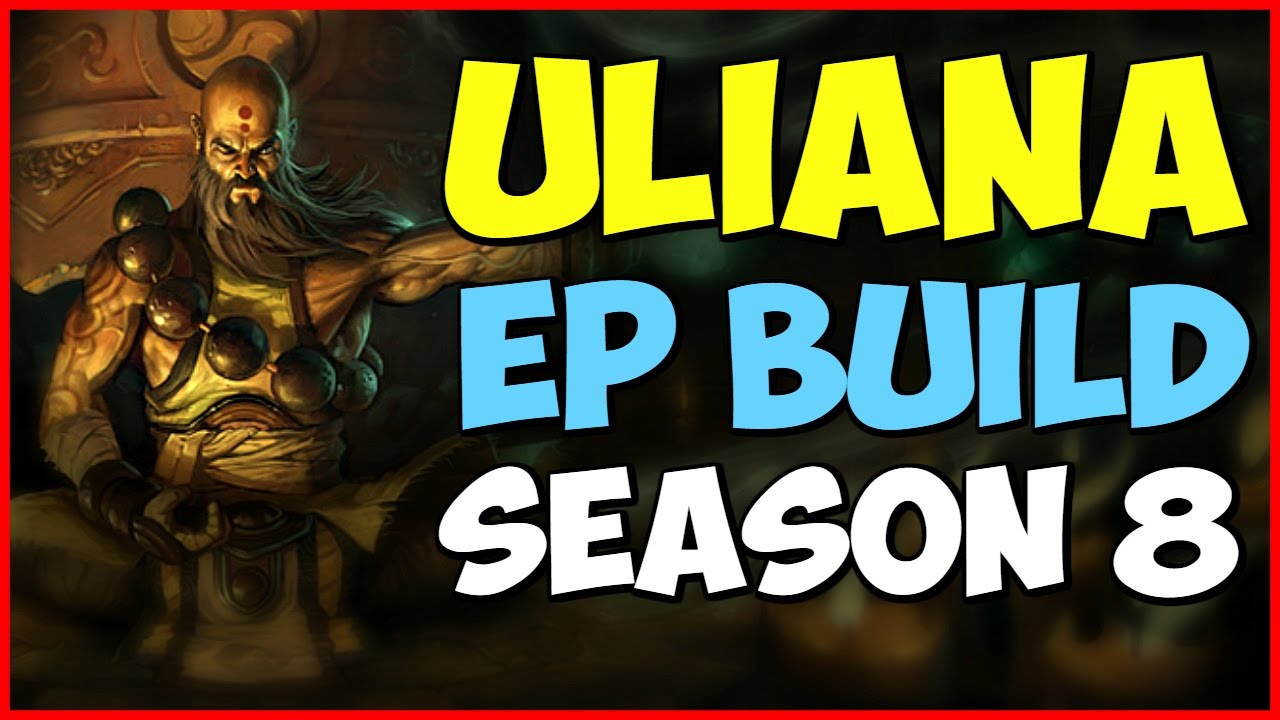 Diablo 3 - Uliana EP/SSS Season 8 - Monk Speed Build