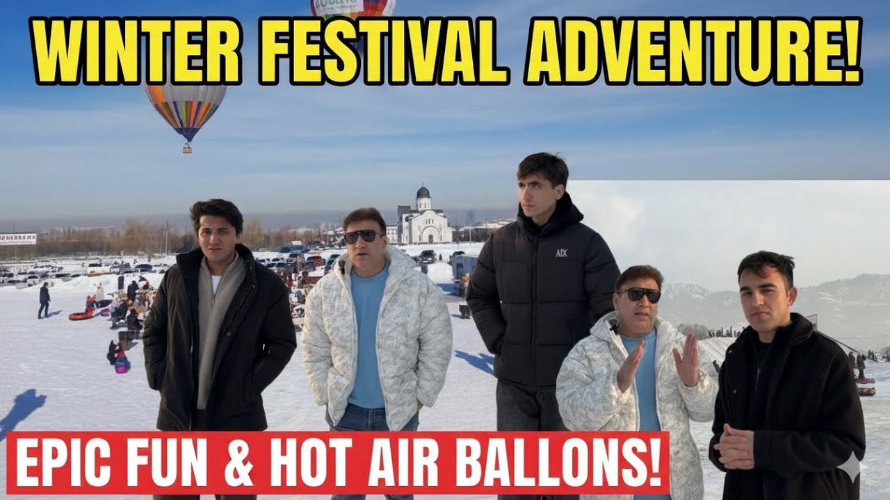 ALMATY KAZAKHSTAN | Winter festival adventure | 😱❤️ | beautiful view | #trending | #foryou #travel 