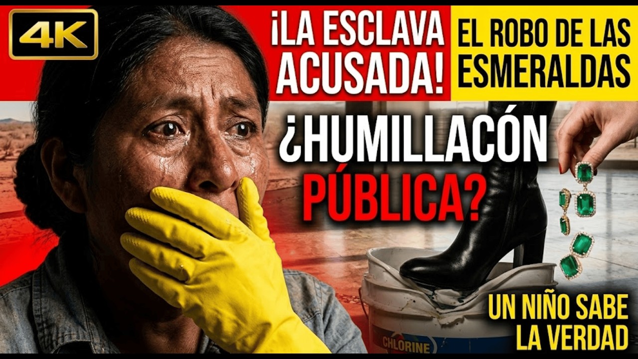 LA PATRONA PLANTÓ SUS ESMERALDAS PARA CULPARLA PERO UN DIBUJO LO REVELÓ TODO