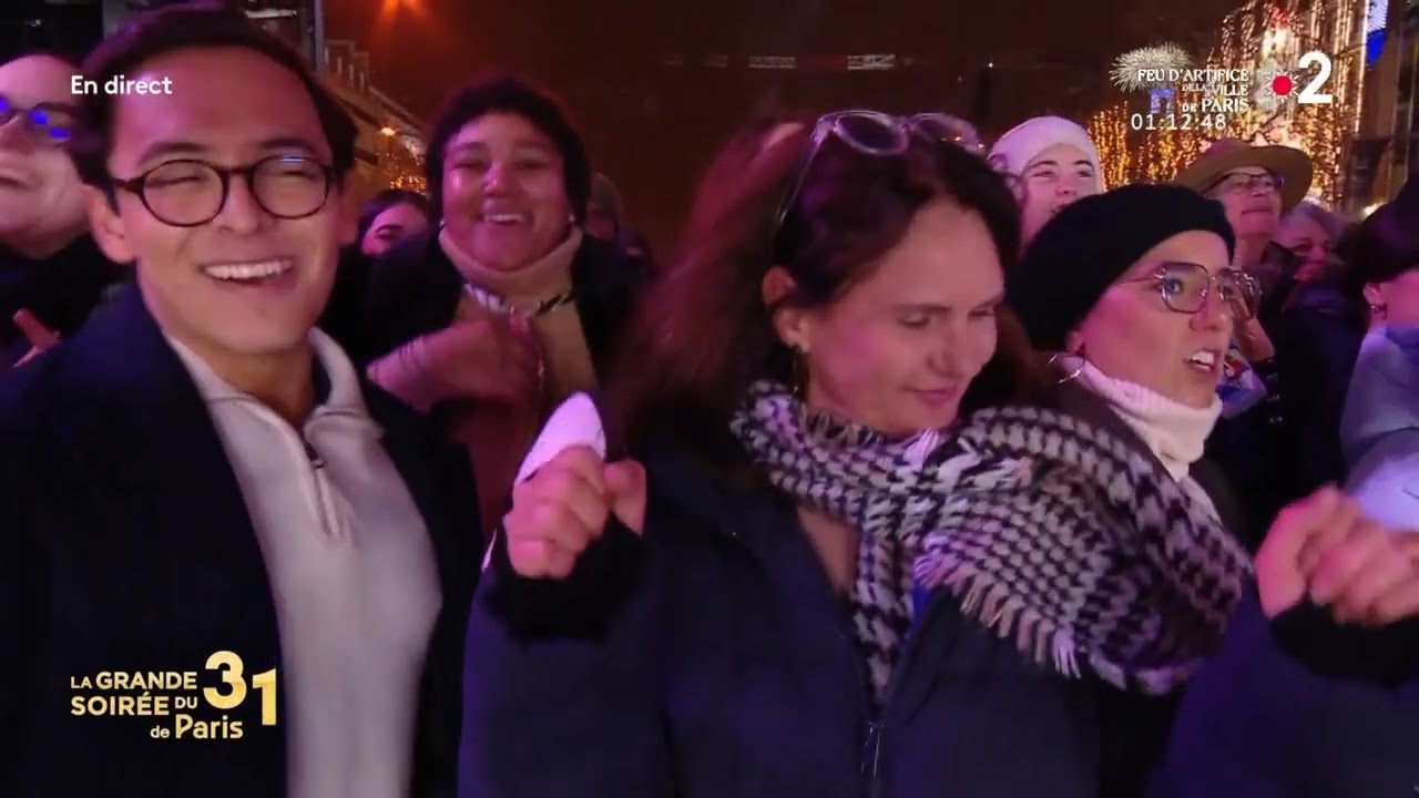 Réveillon du 31  sur les CHAMPS ELYSÉES -LA FOLIE COLLECTIF MÉTISSÉ