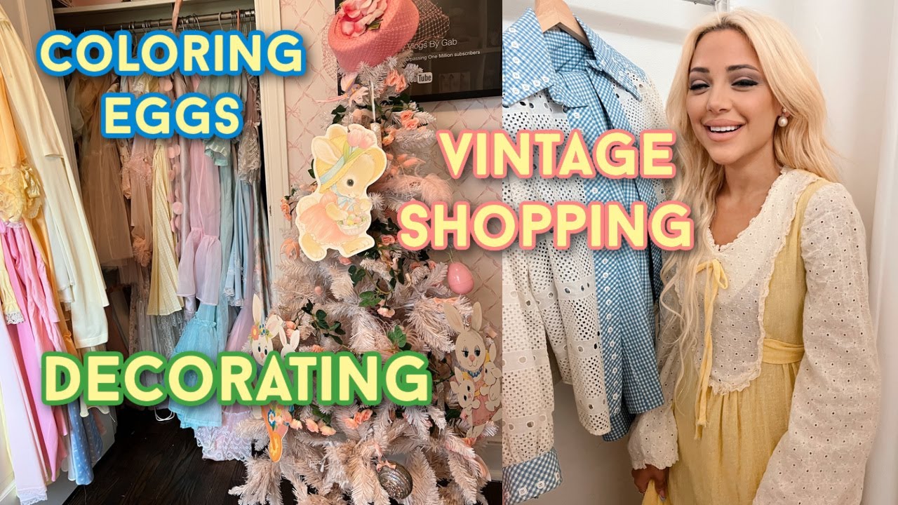 a spring day in the life of gabi!🌼🐇