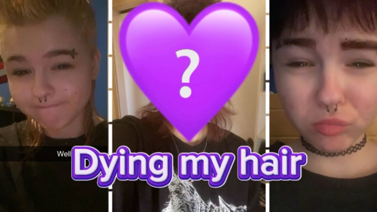 Dying my hair!