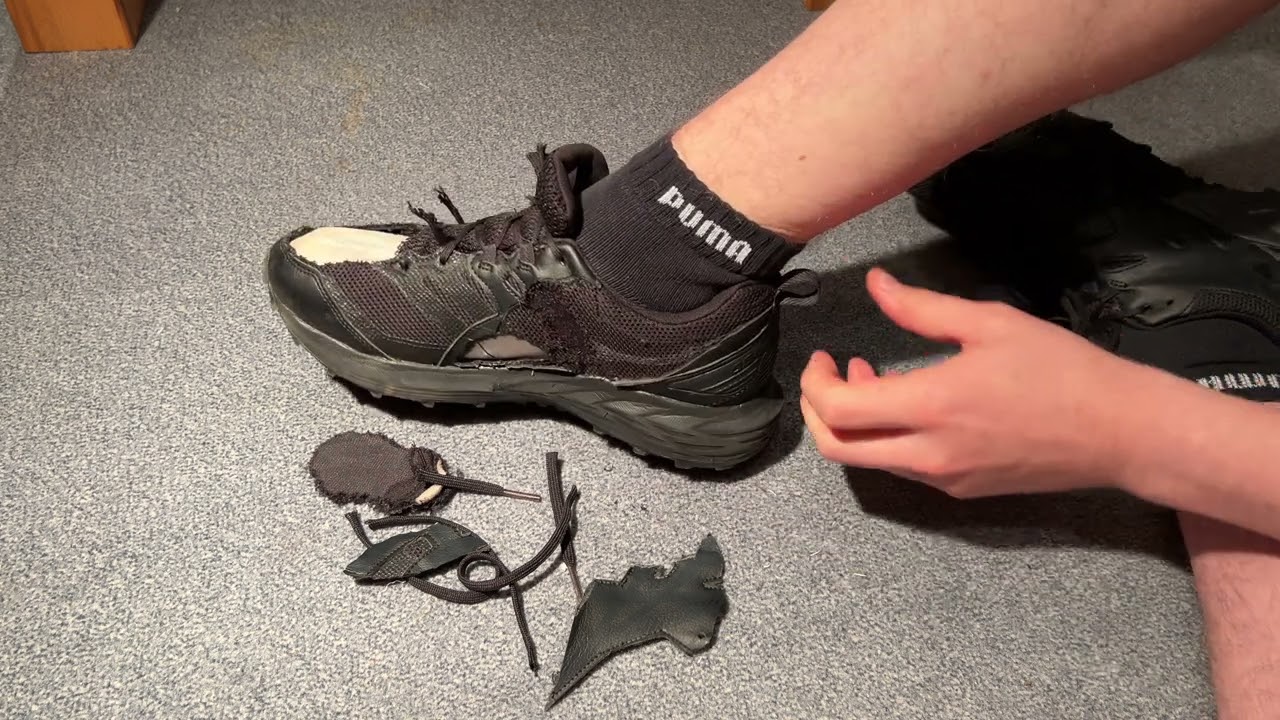 Trashing asics gel-sonoma 6 on feet (part 1)