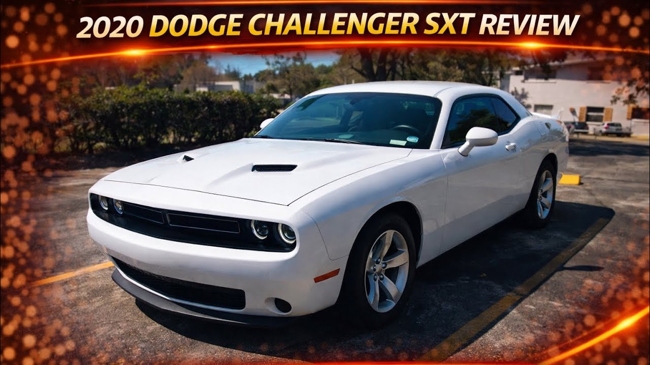 2020 Dodge Challenger SXT Review and Test Drive: An Affordable Muscle Car 