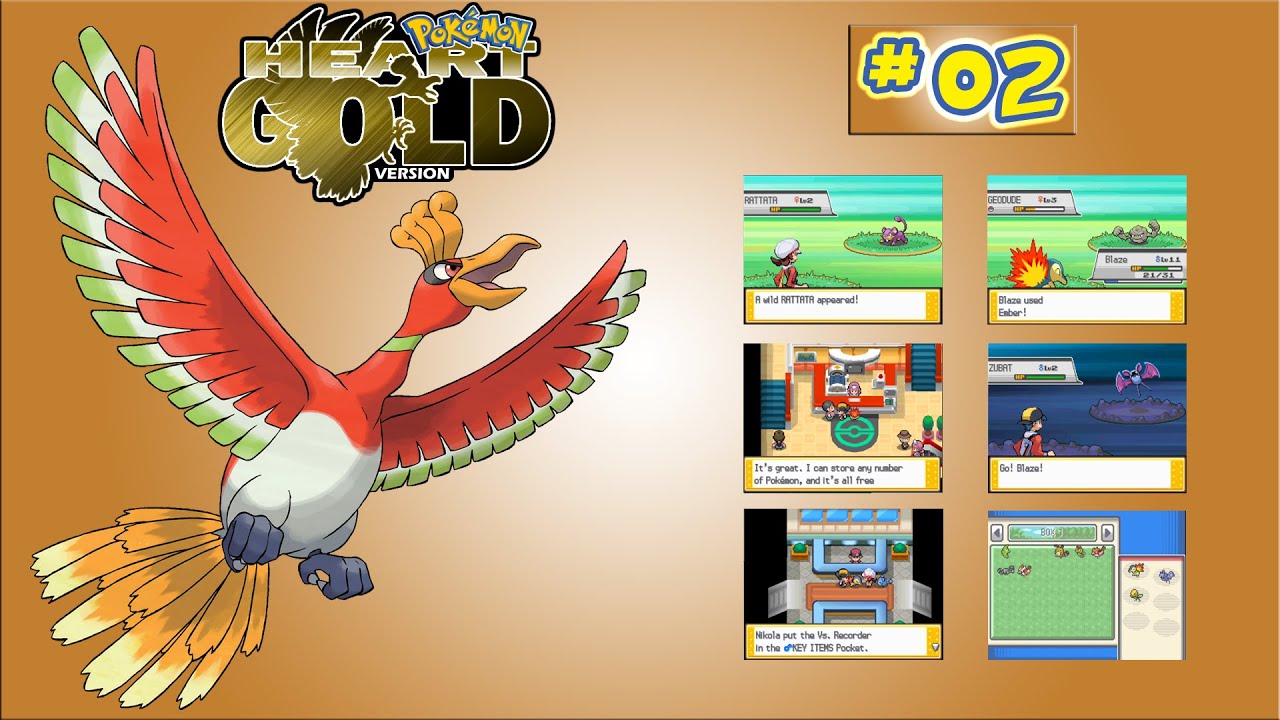 Pokemon HeartGold Version Ep.02 - Heading To Violet City