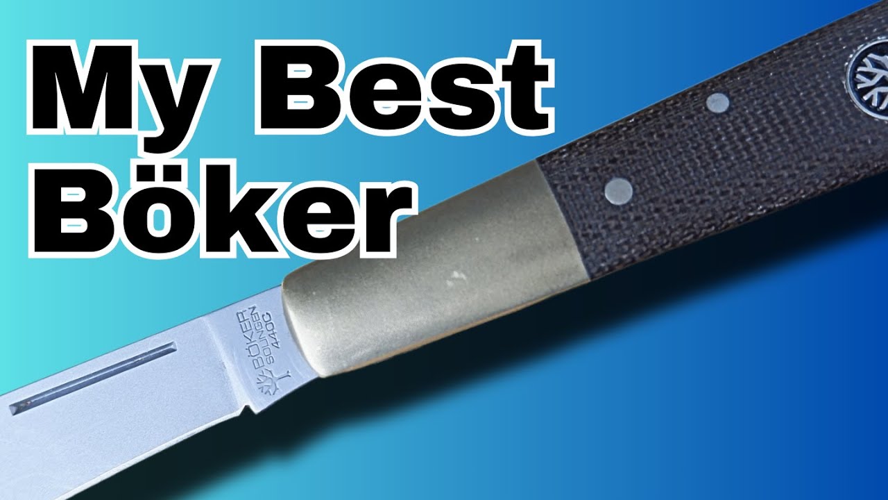 ОТЛИЧНЫЙ традиционный Барлоу: BOKER BARLOW EXPEDITION