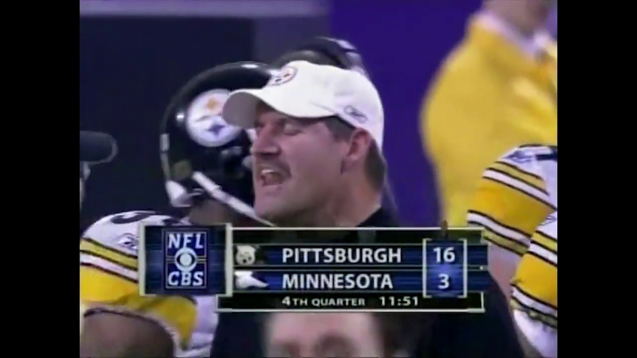 2005, Week 15, Steelers 18 @ Vikings 3, Highlights