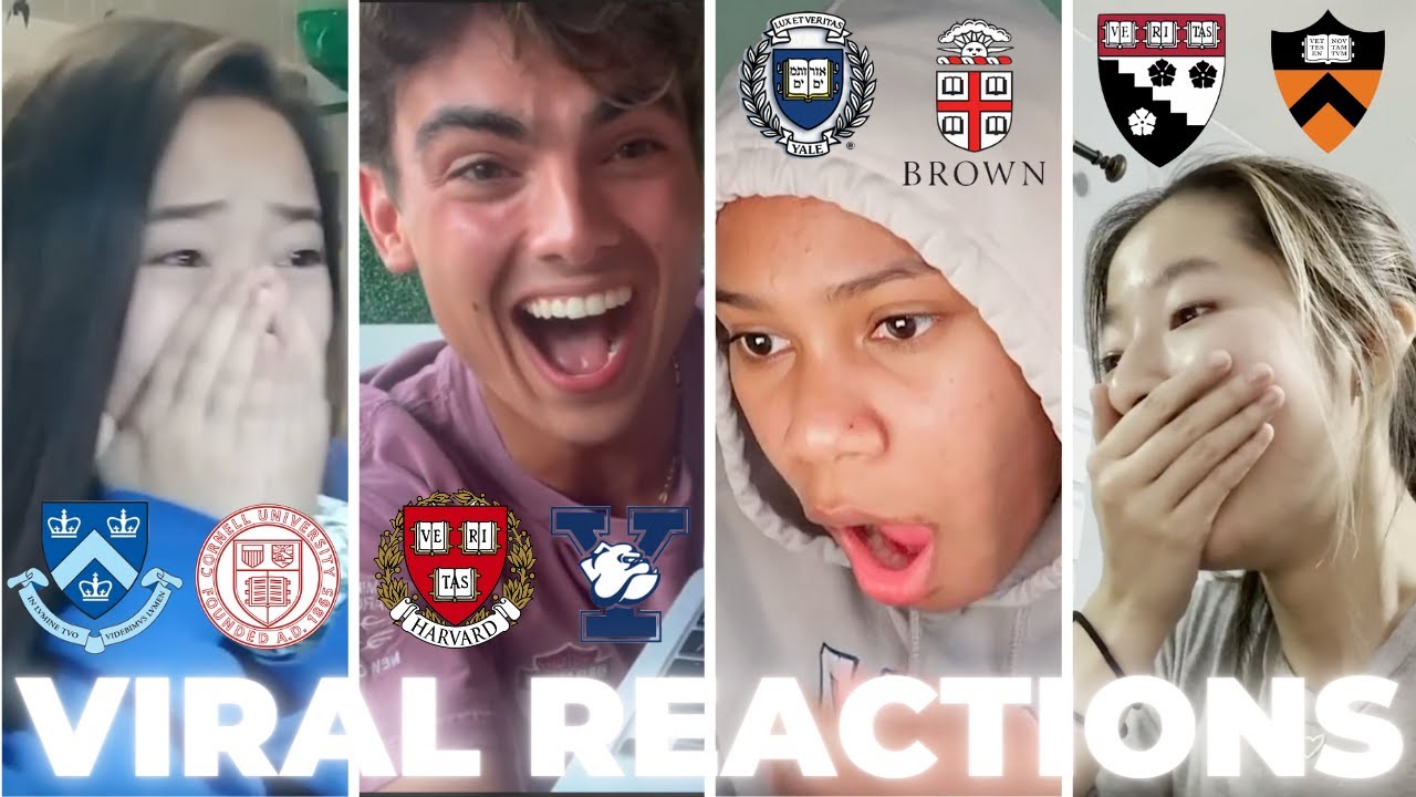 Most EMOTIONAL LIBERAL ARTS College Acceptance REACTIONS - YALE, HARVARD, Princeton, Columbia, BROWN