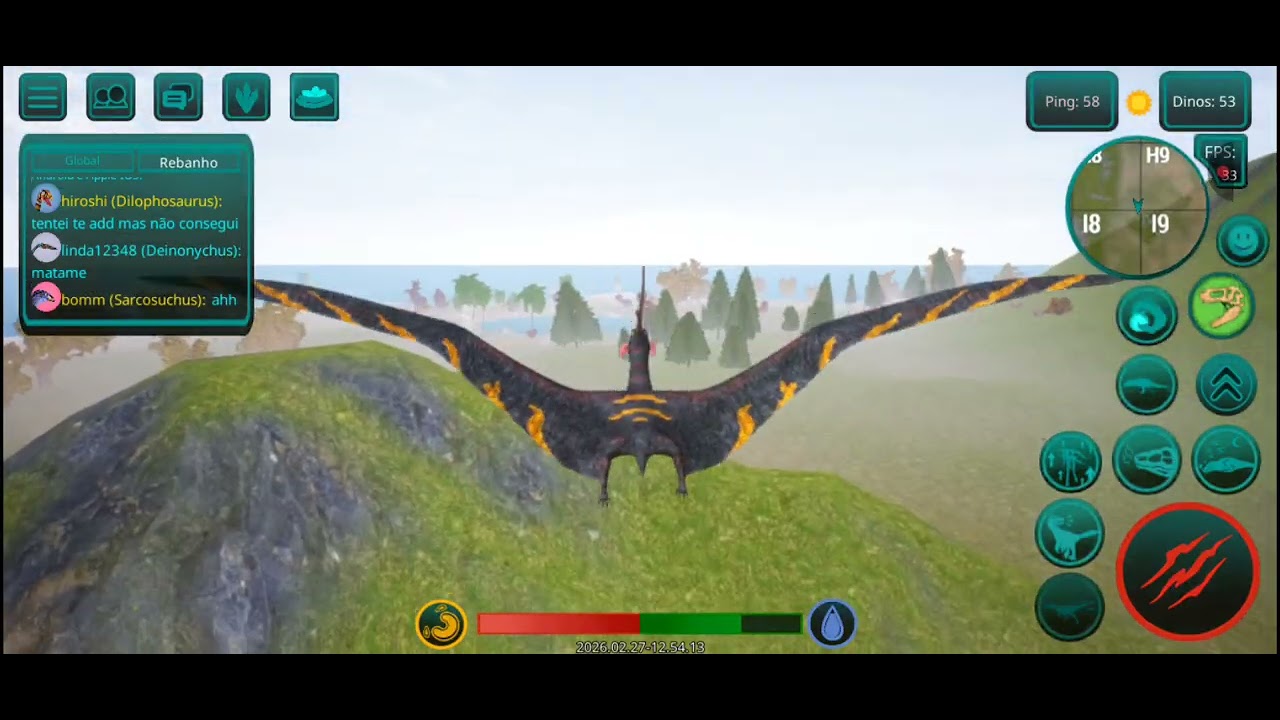 Crescendo o barbaridactylus no #thecursedisle #dinosaur 