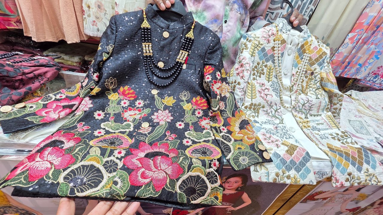 ১-৯ বছর ছেলে বাচ্চাদের বম্বে ডিজাইনার সুট Eid/Bridal party prince sute for baby boy 2026 #help_talk