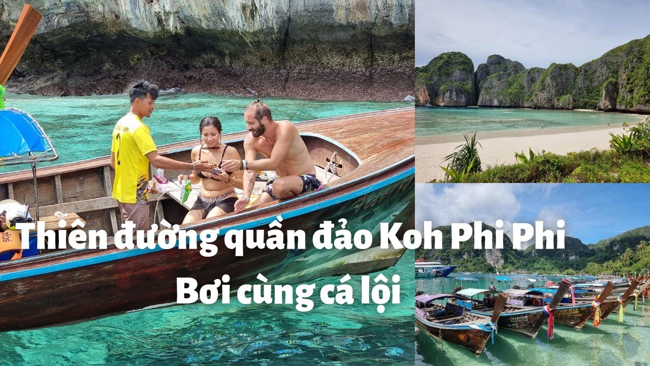 Thái Lan du ký #50 - Phải đến 1 lần trong đời: Thiên đường quần đảo Phi Phi, Bơi lội cùng vô số cá