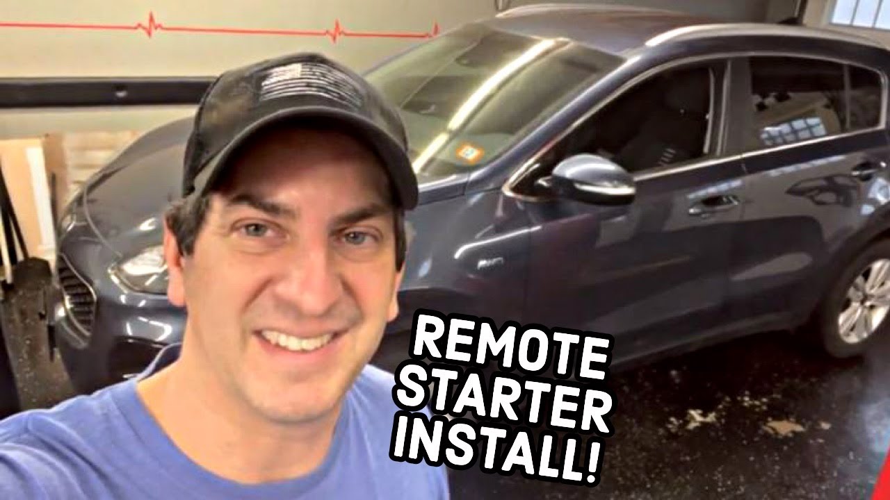 KIA Sportage Remote Starter Installation Key Start Model 2017-2019
