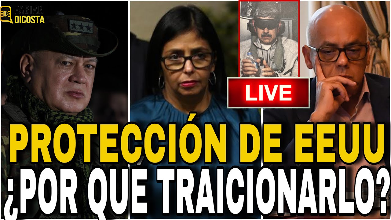 ÚLTIMA HORA  🔴 ¡SOLICITAN PROTECCIÓN DE EEUU!  ¿POR QUÉ TRAICIONARON A MADURO? ¡CONFIRMADO!